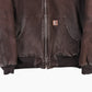 Hooded Active Jacket - Brown