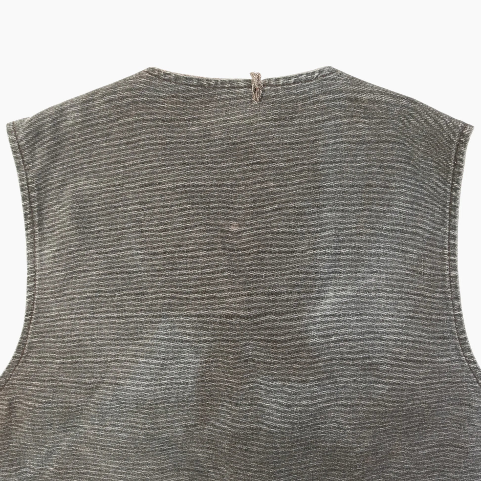 Lined Vest - Brown