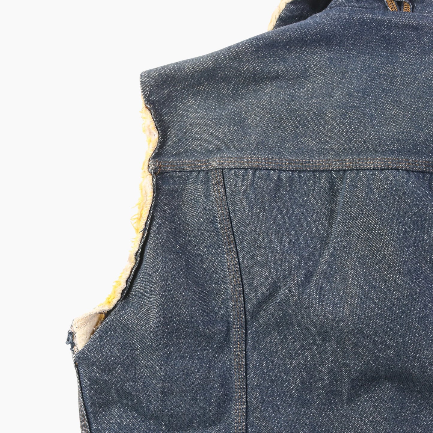 Lined Vest - Denim
