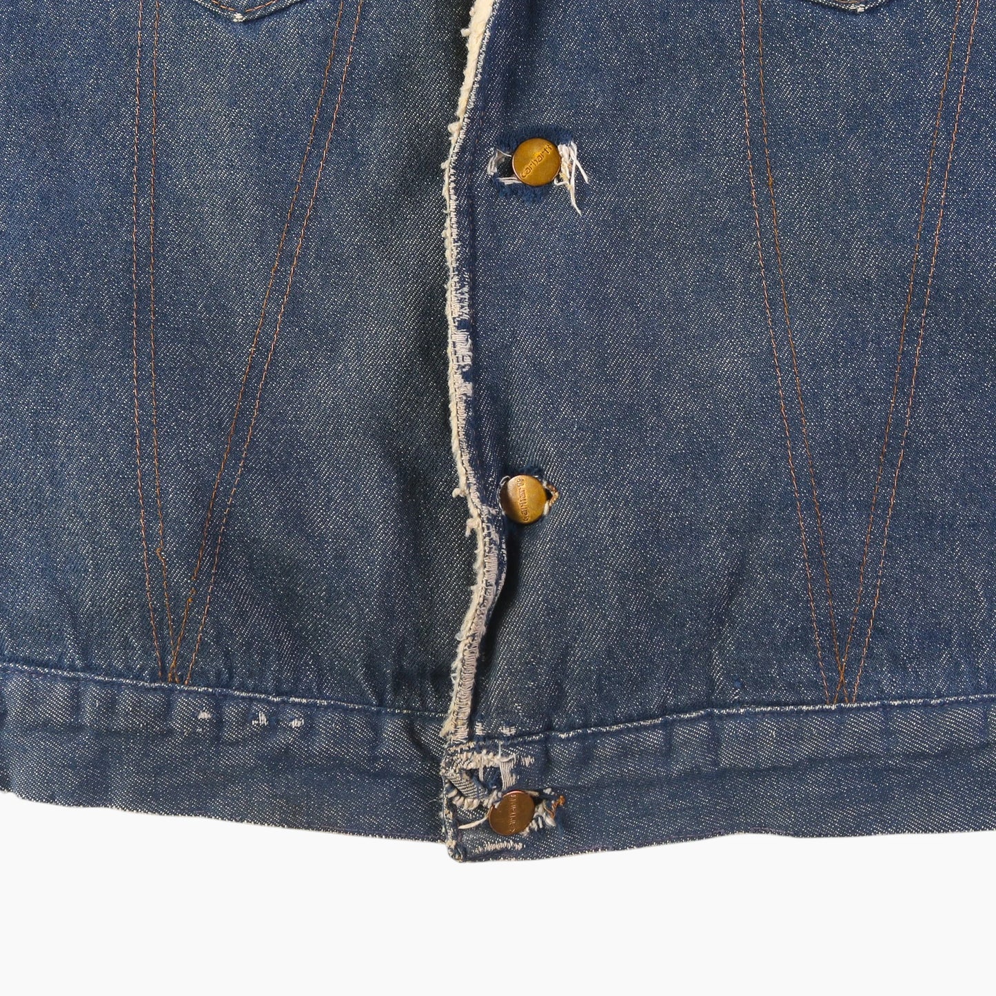 Lined Vest - Denim