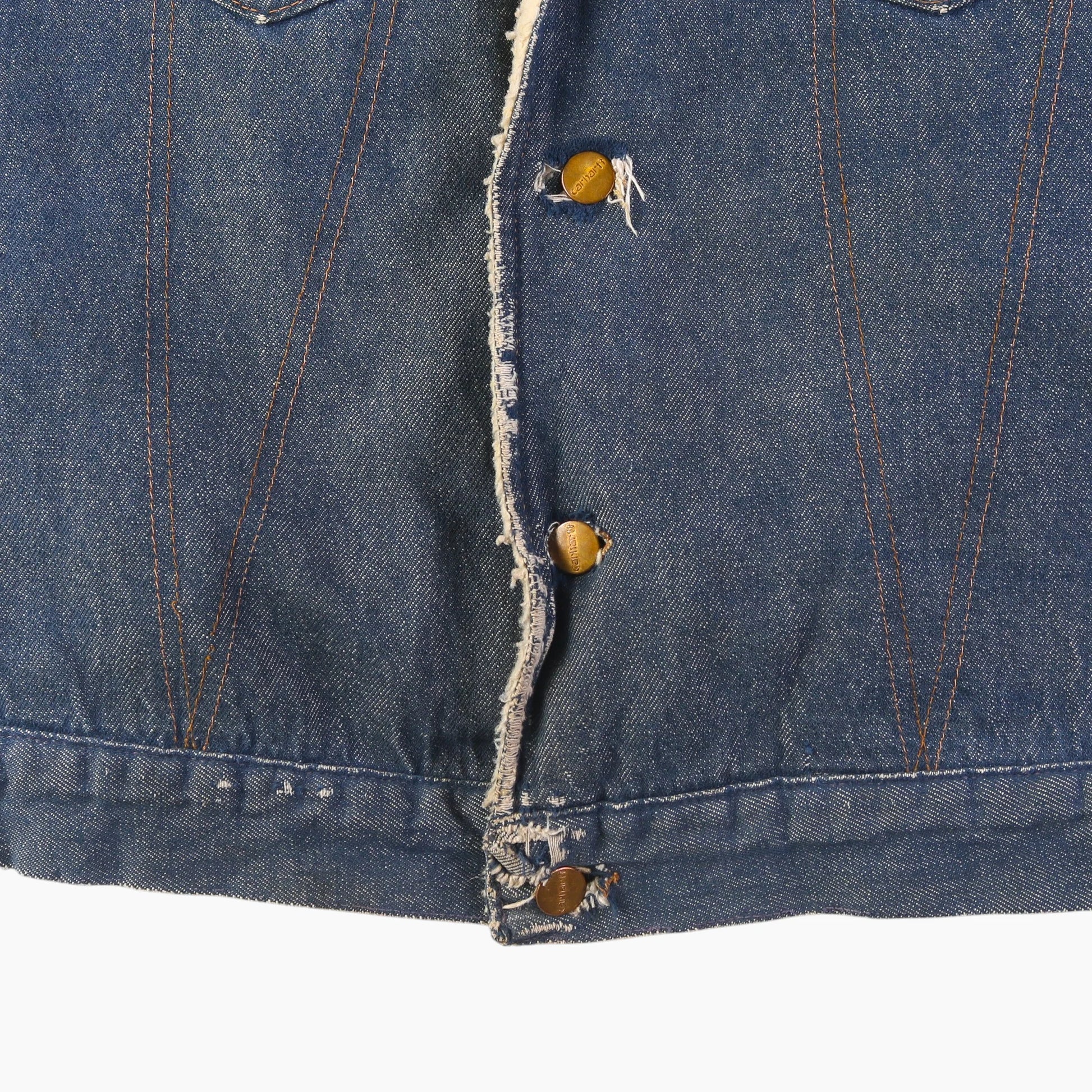 Lined Vest - Denim
