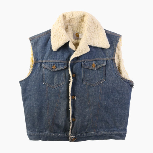 Lined Vest - Denim