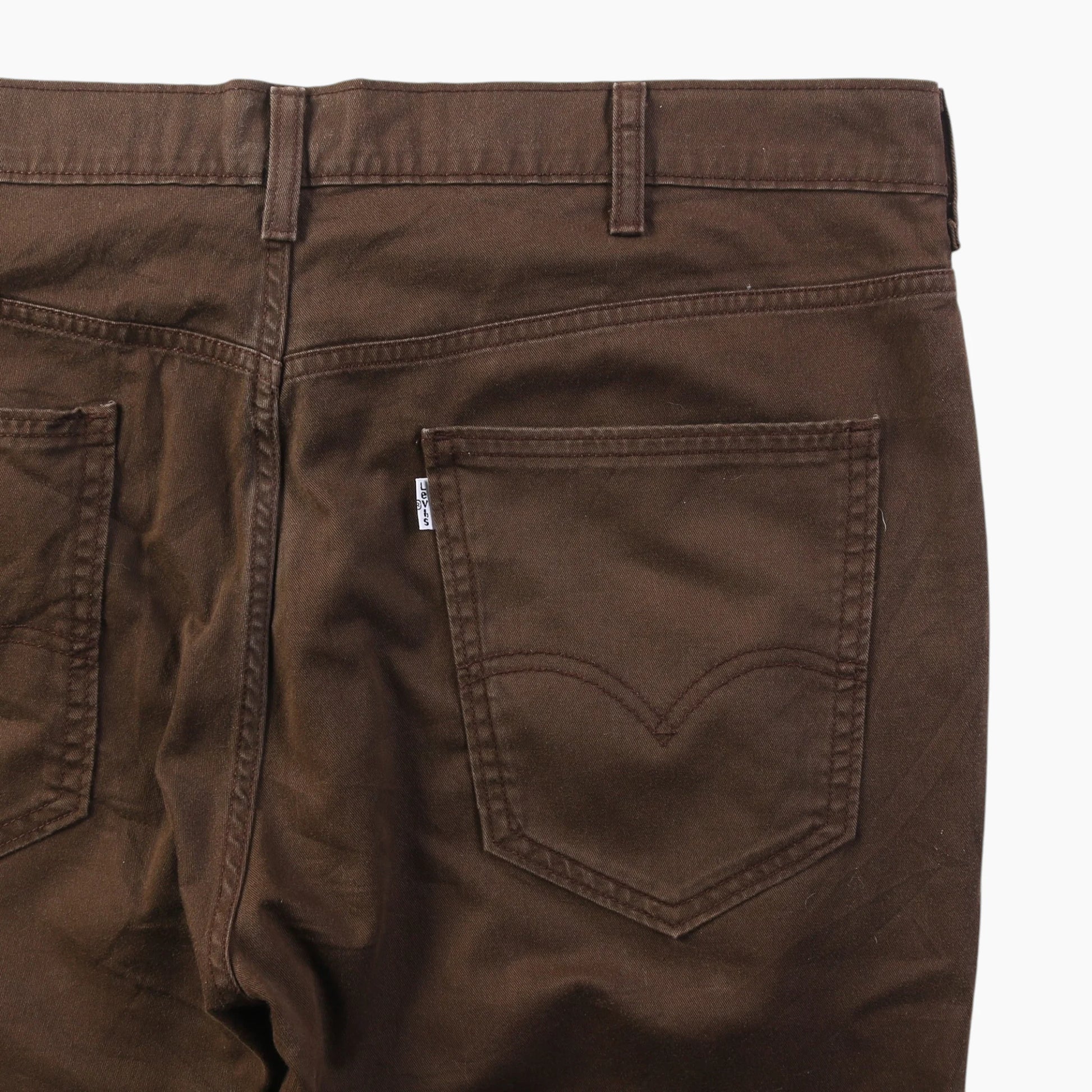 Vintage Straight Pants - Brown 38/30