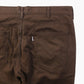 Vintage Straight Pants - Brown 38/30