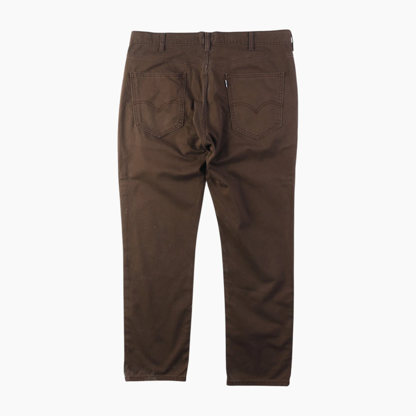 Vintage Straight Pants - Brown 38/30