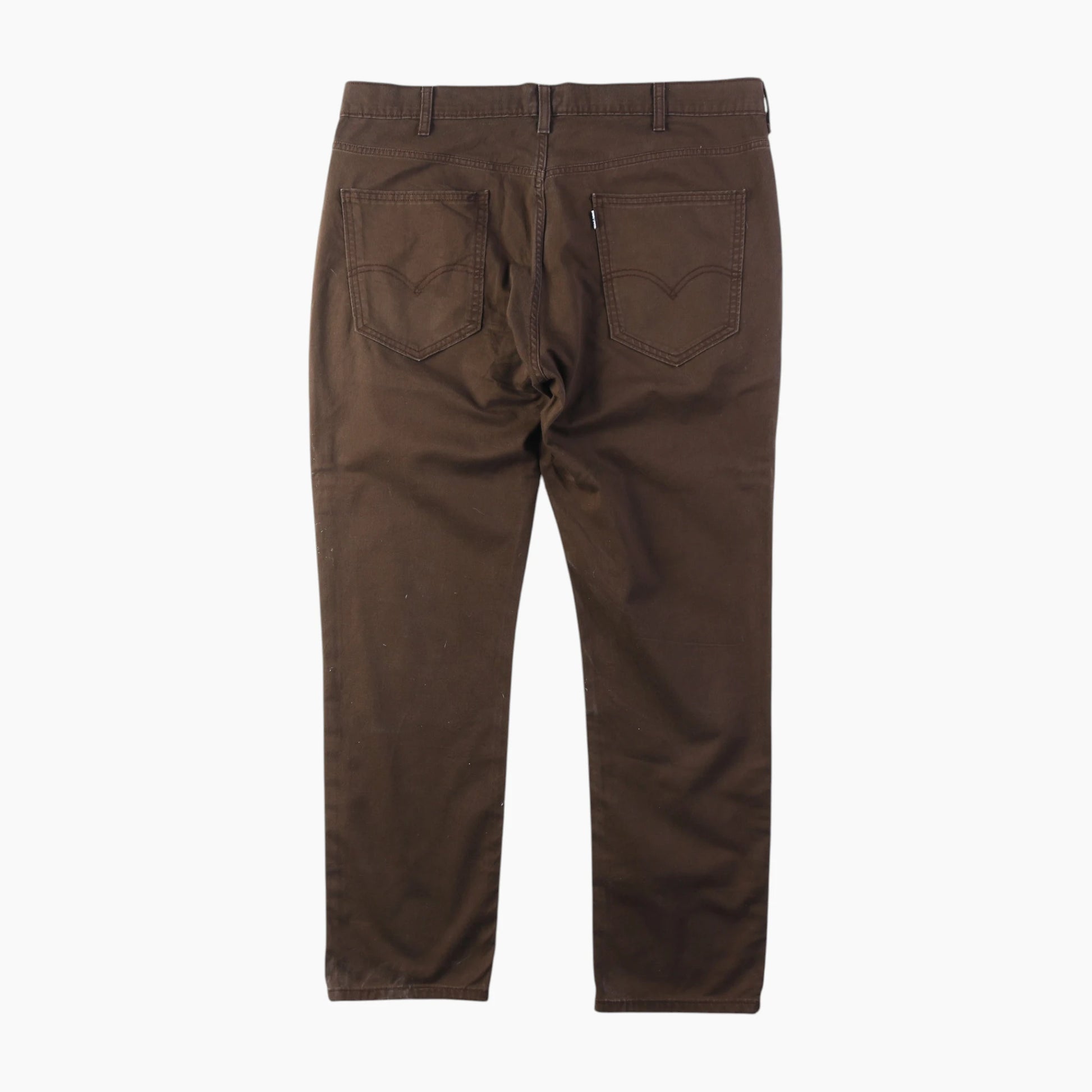Vintage Straight Pants - Brown 38/30