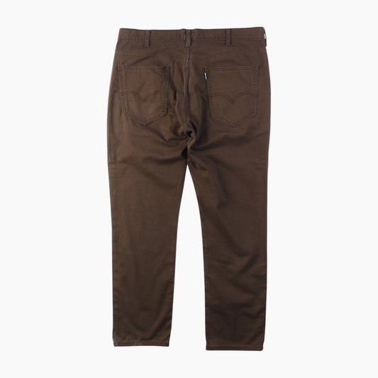 Vintage Straight Pants - Brown 38/30
