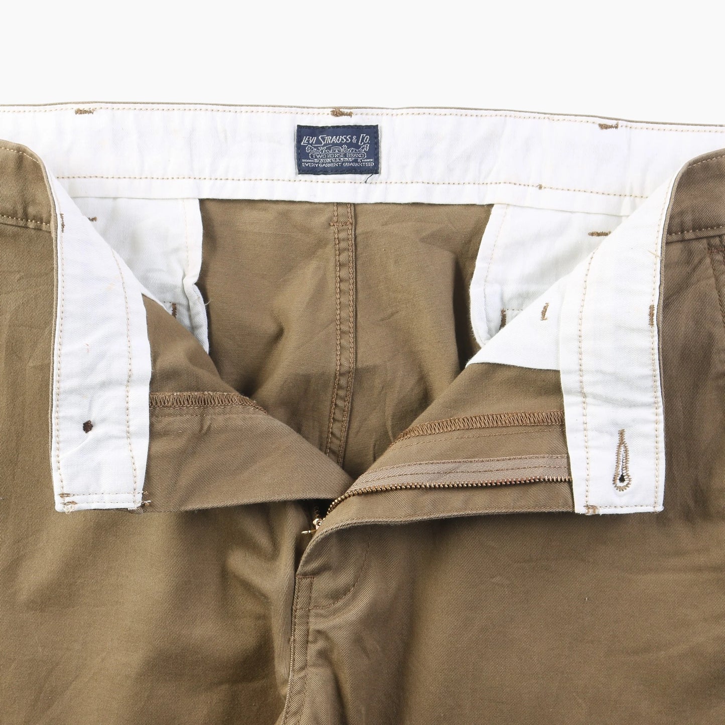 Vintage Straight Pants - Brown 36/30