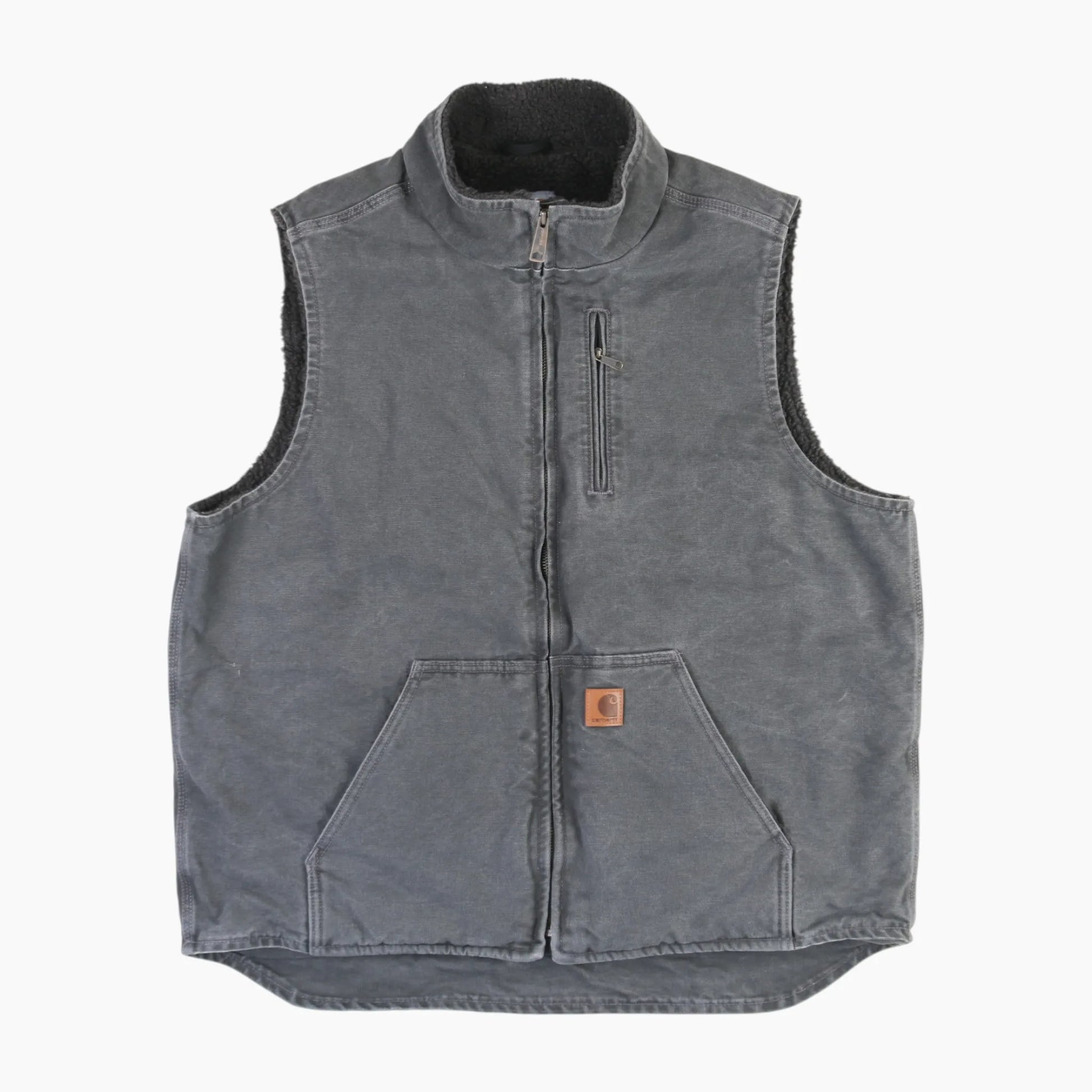 Lined Vest - Grey