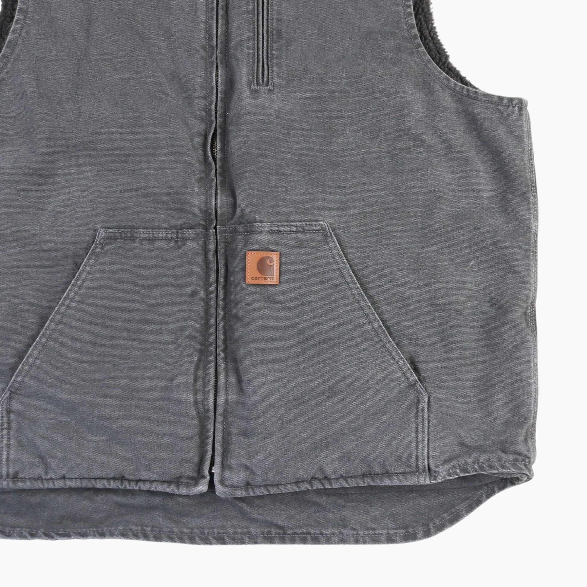 Lined Vest - Grey