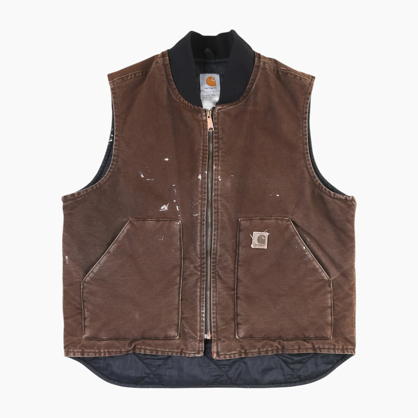 Lined Vest - Brown