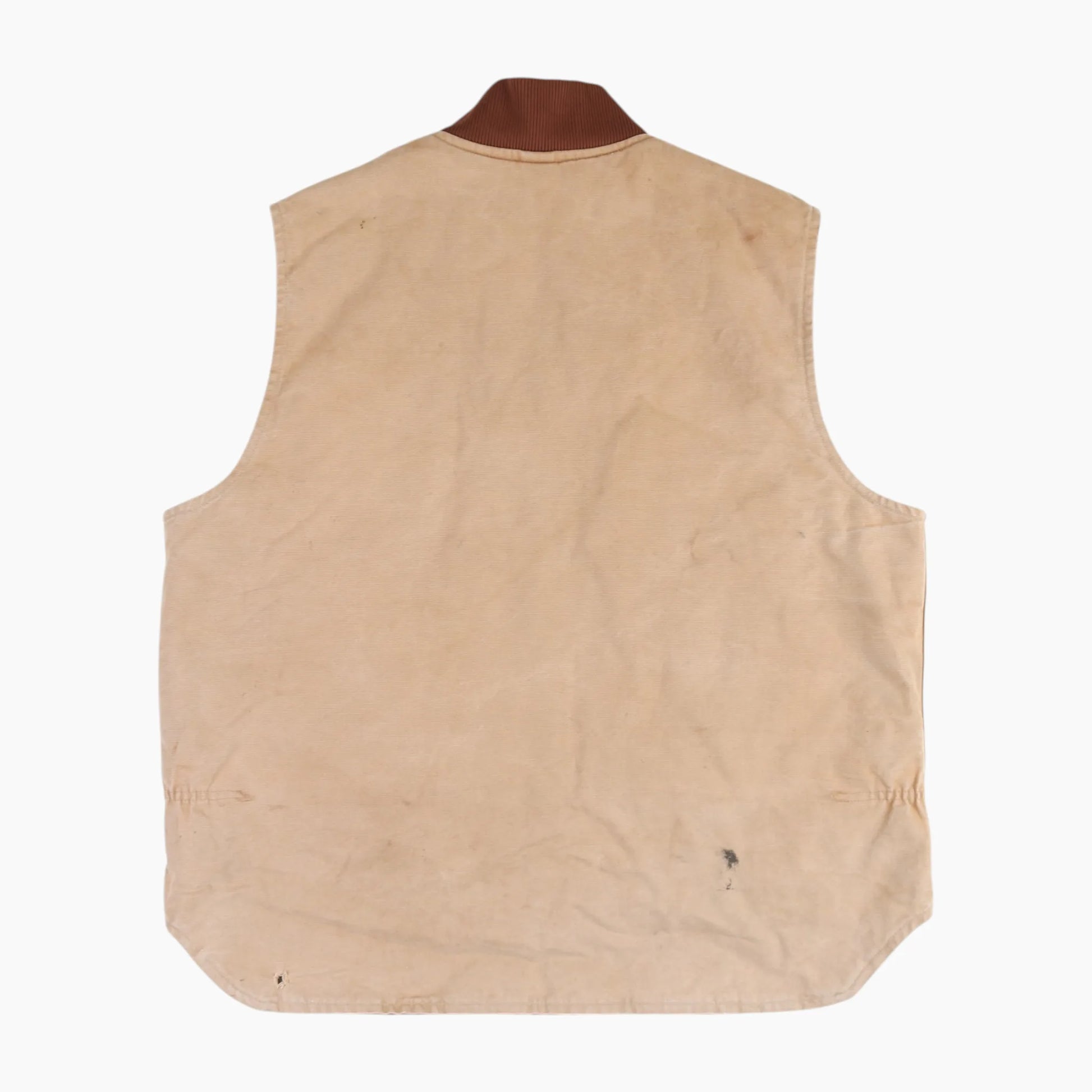 Lined Vest - Brown
