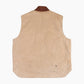 Lined Vest - Brown