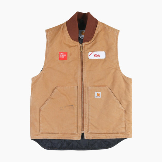 Lined Vest - Brown