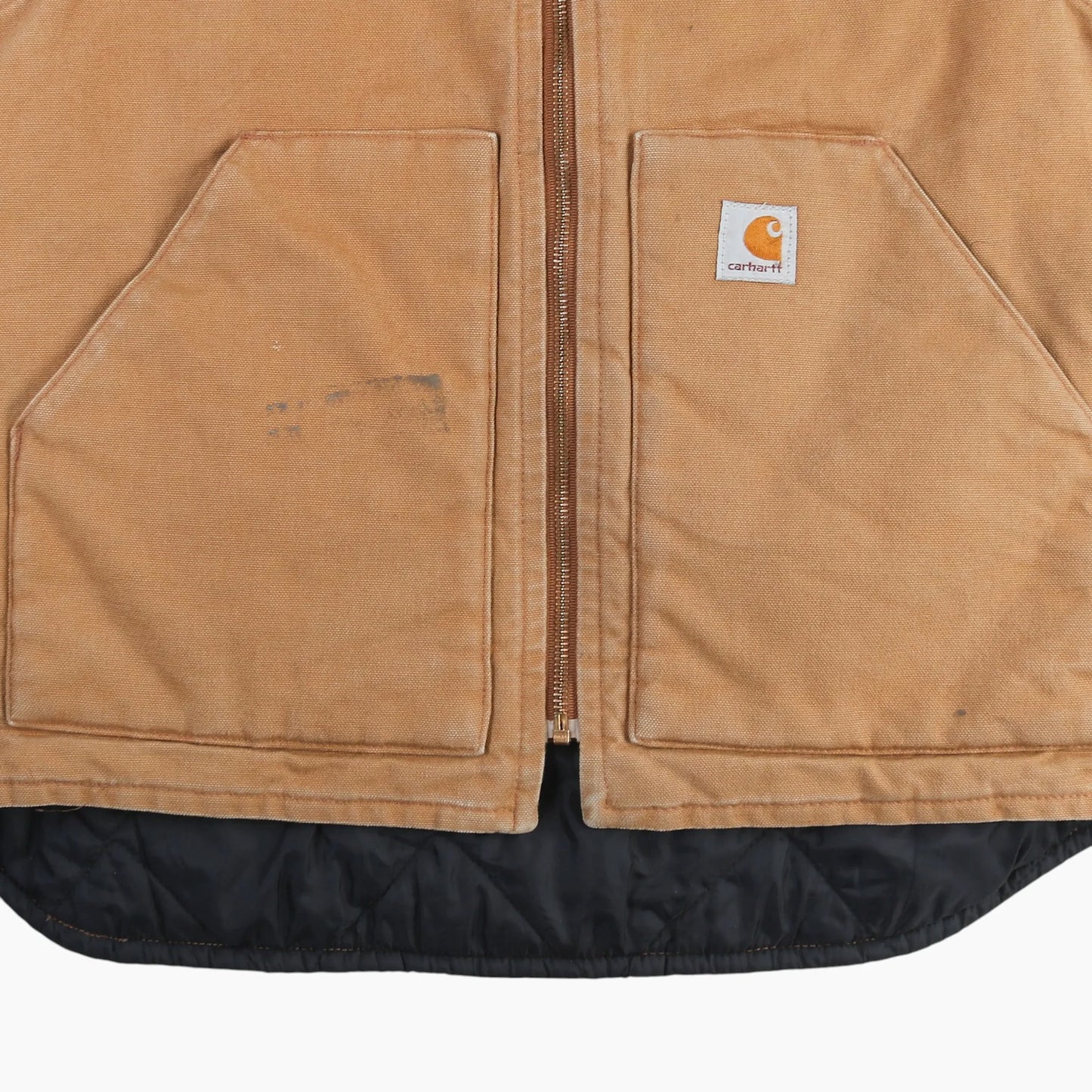 Lined Vest - Brown