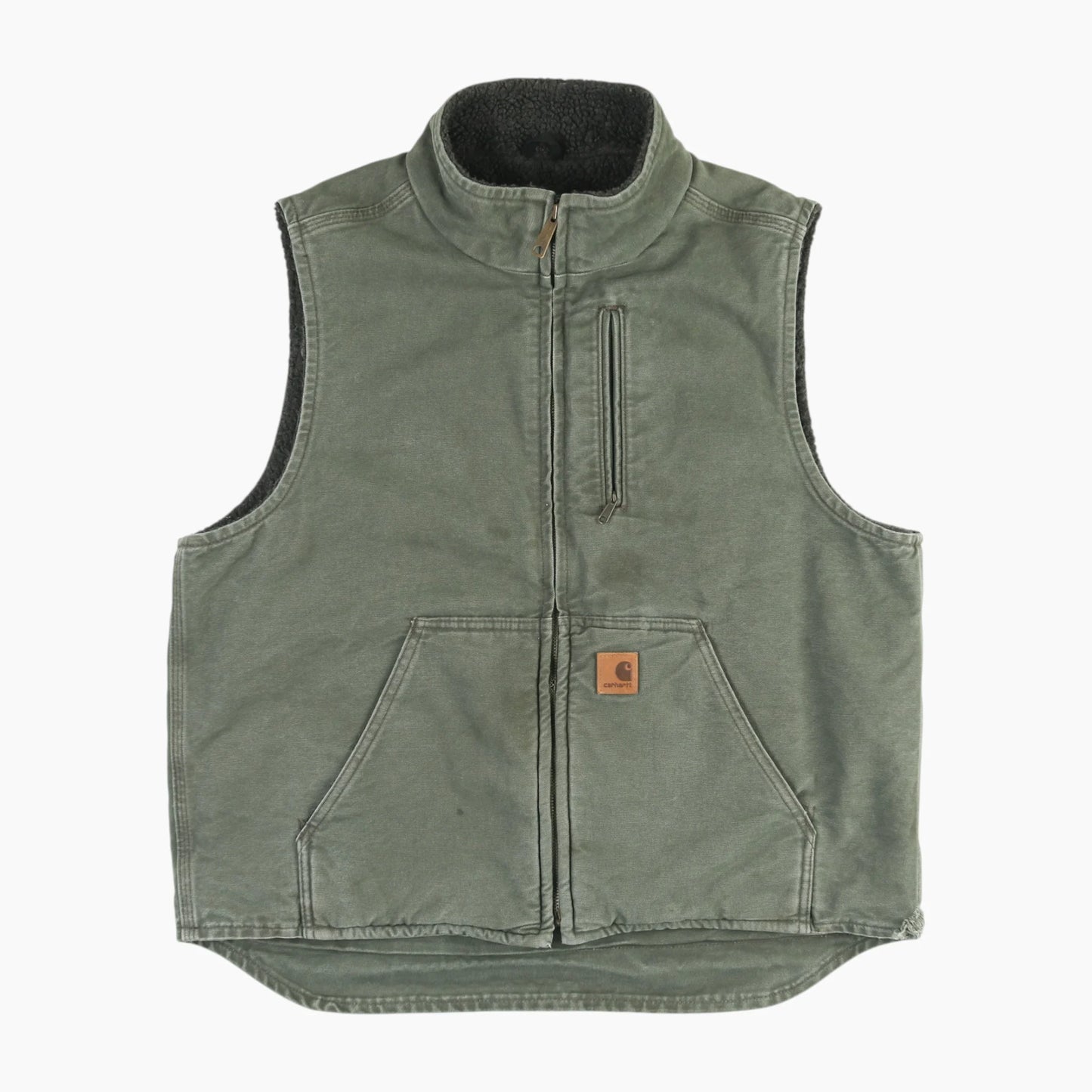 Lined Vest - Green