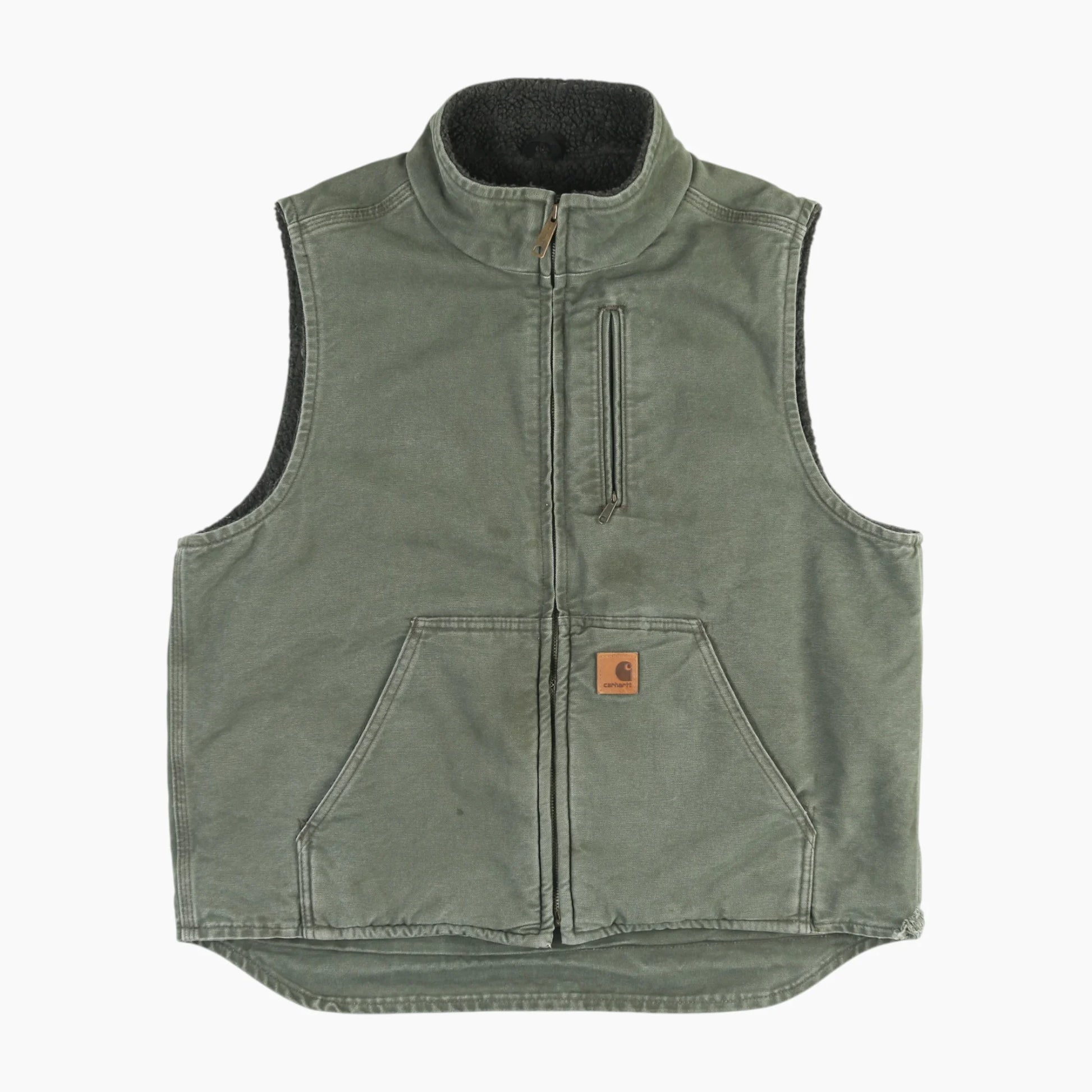 Lined Vest - Green