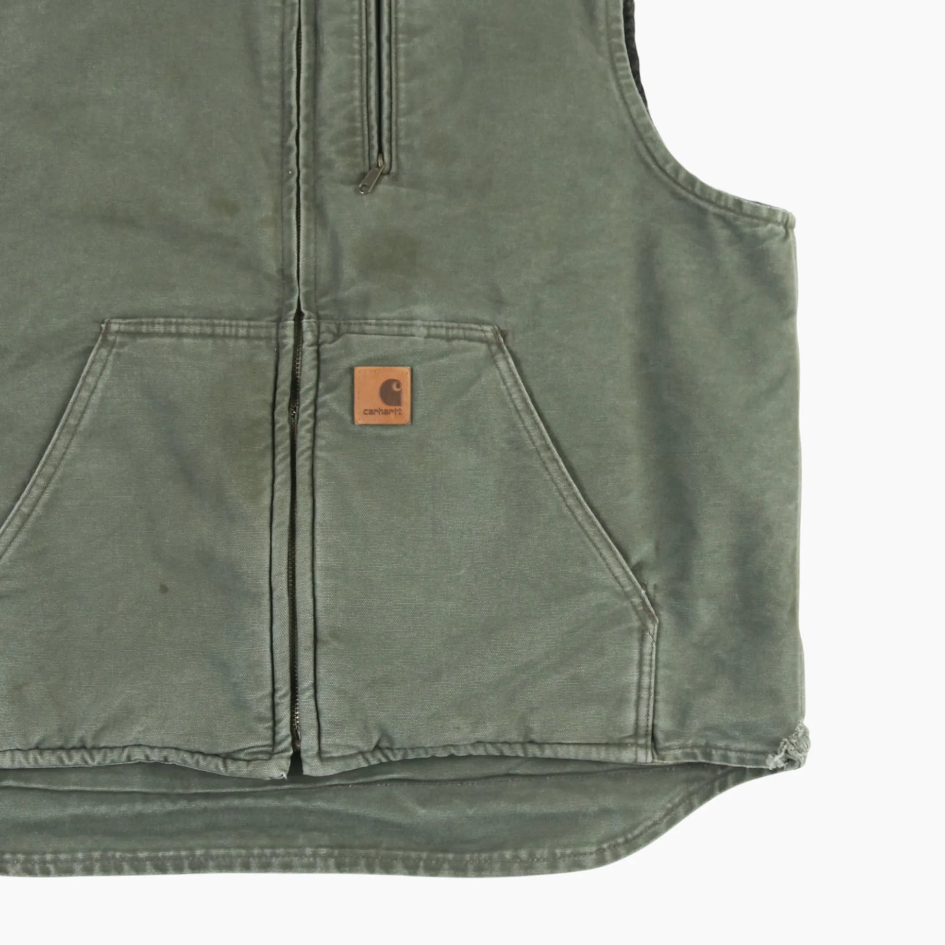 Lined Vest - Green