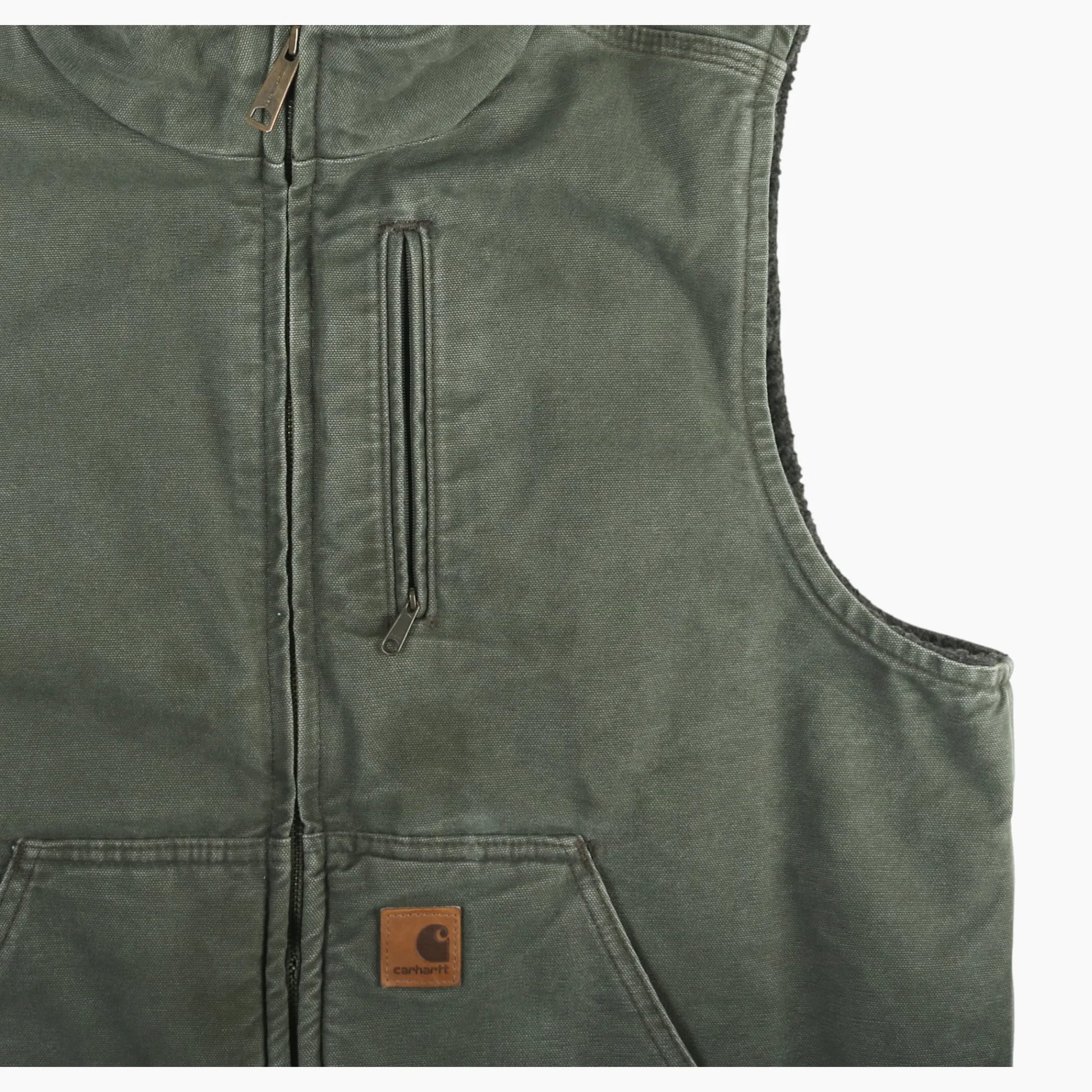Lined Vest - Green