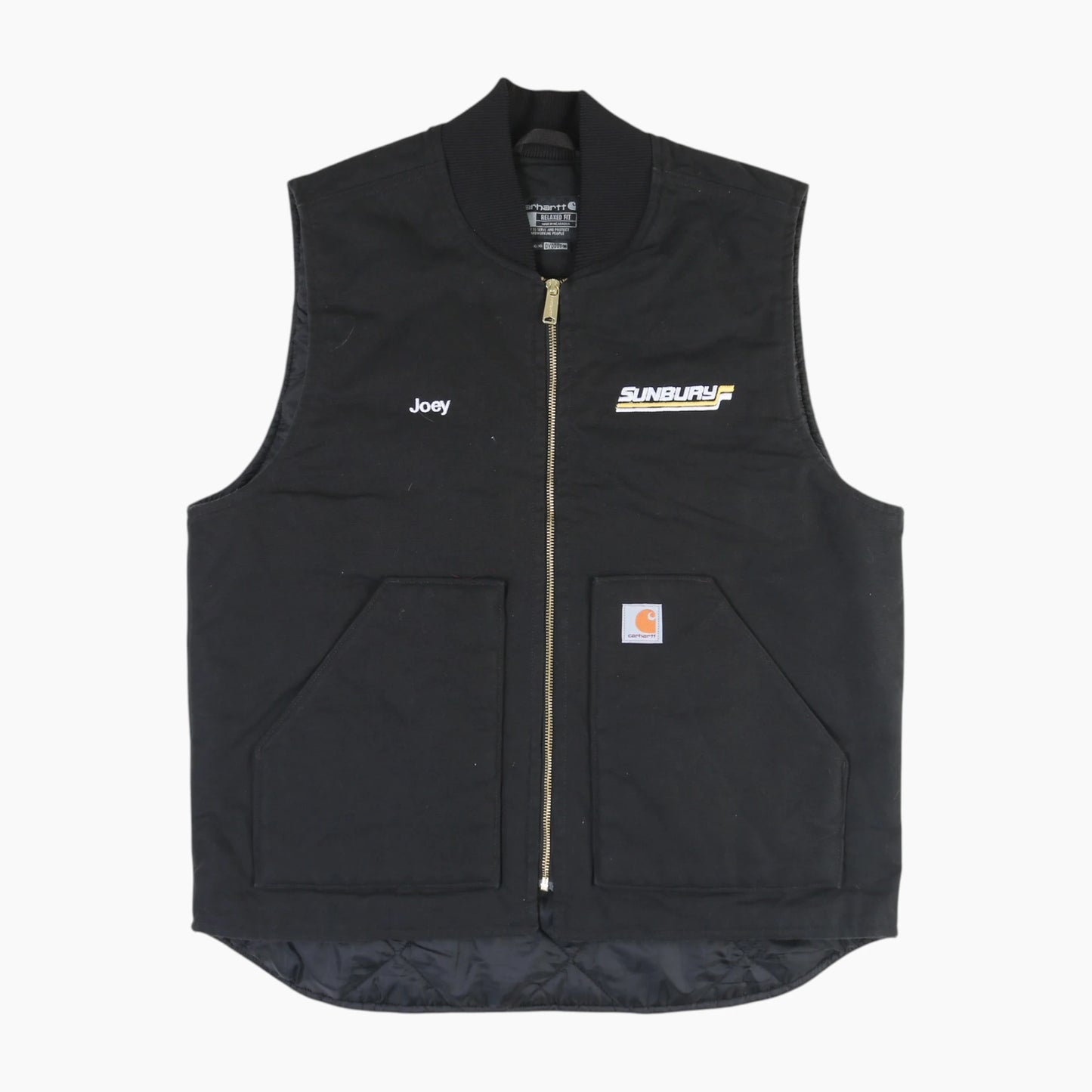 Lined Vest - Black