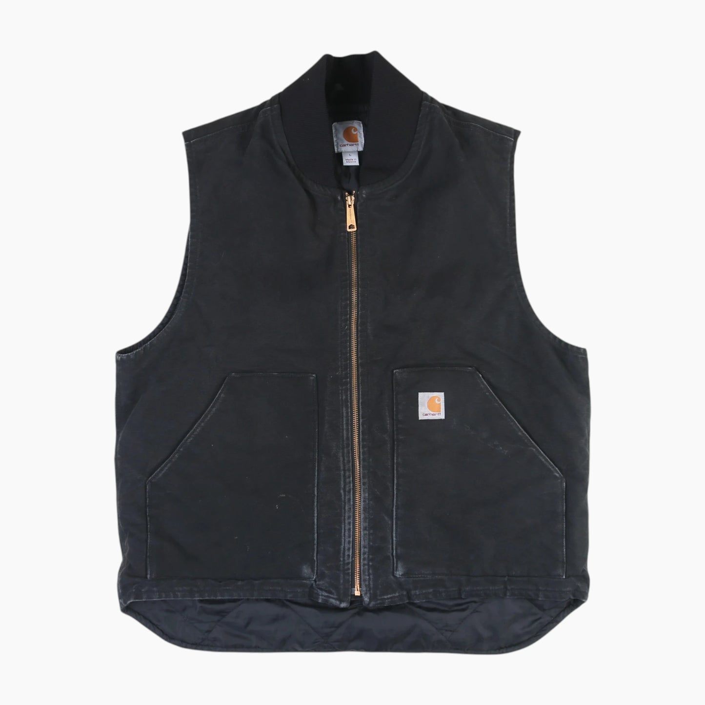 Lined Vest - Black