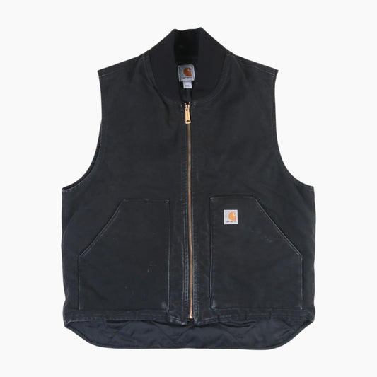 Lined Vest - Black