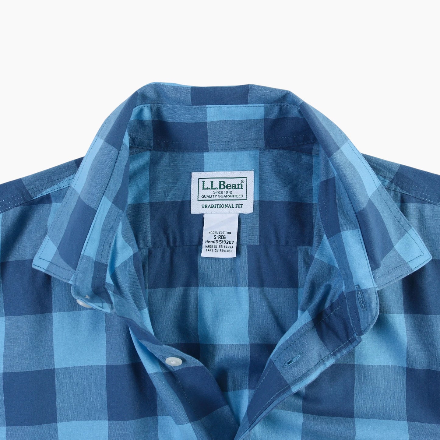 Vintage Shirt - Blue Check