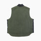 Lined Vest - Washed Green