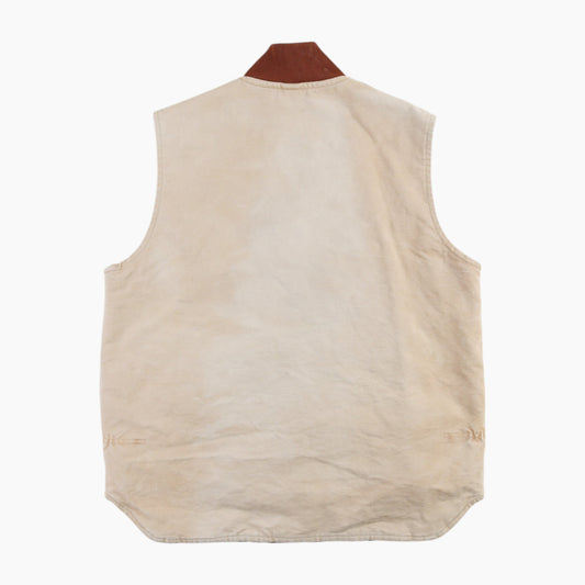 Lined Vest - Beige