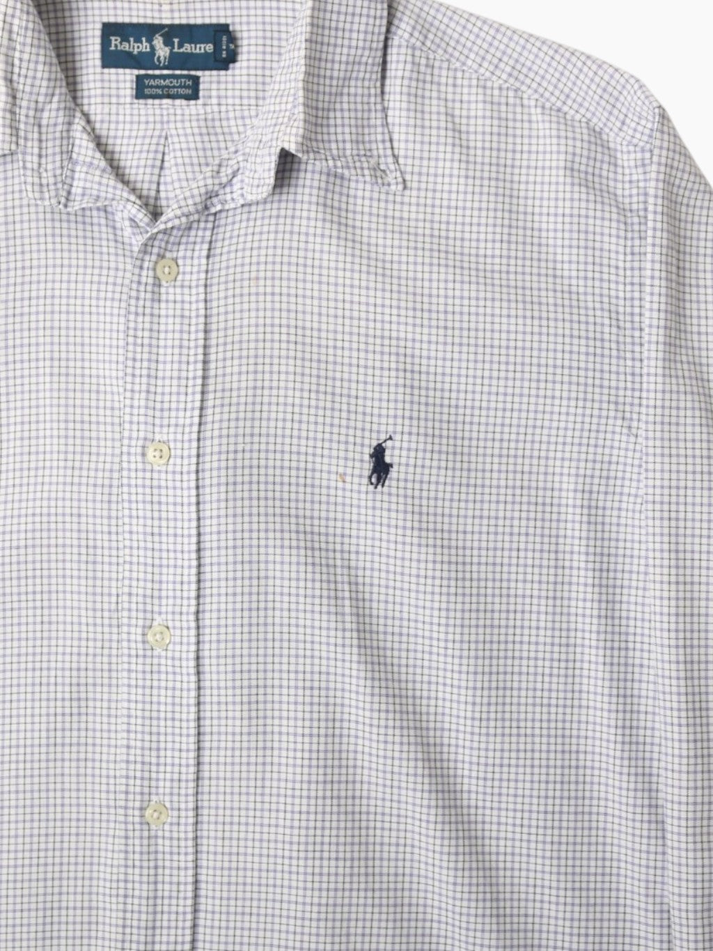 Vintage Shirt - White Check