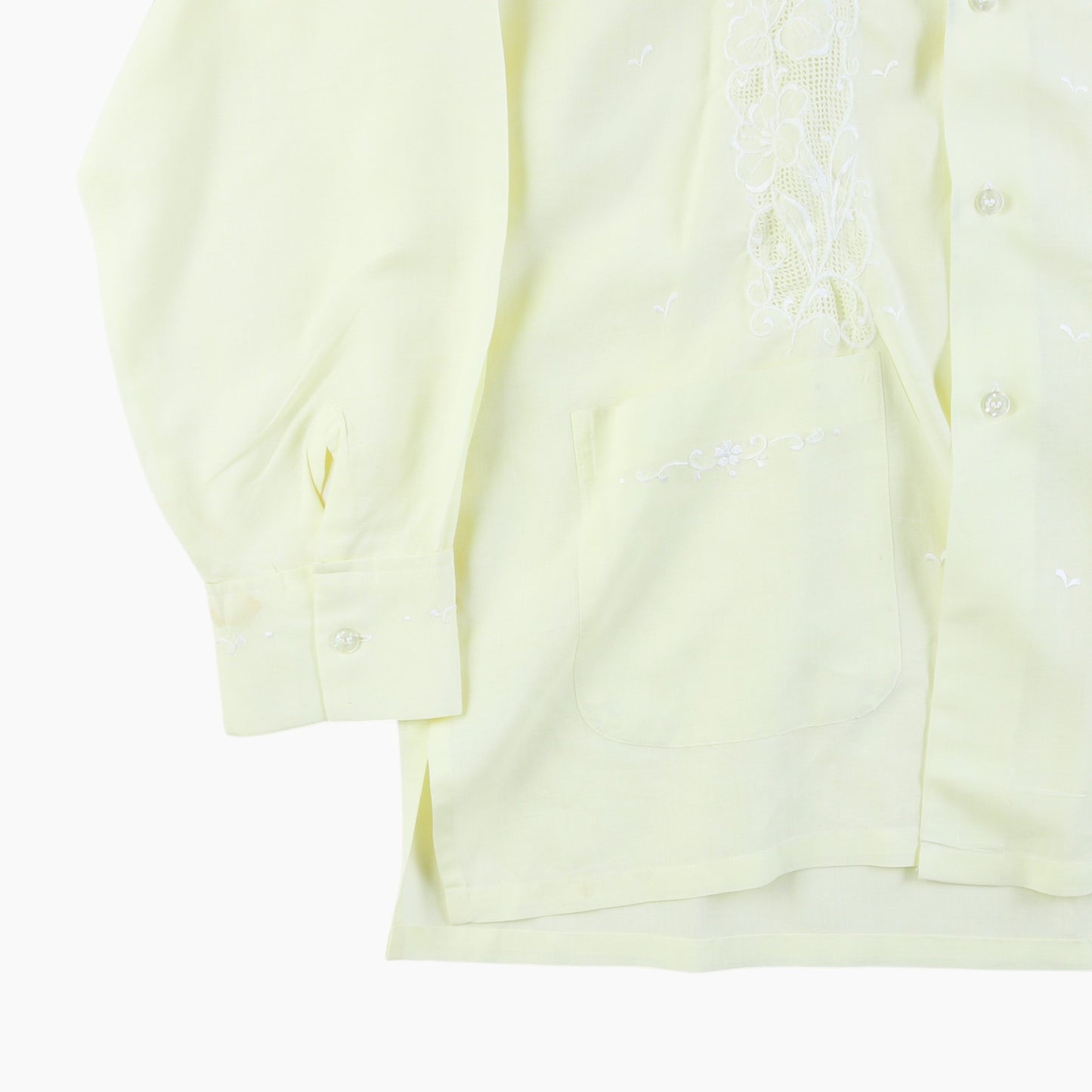 Vintage Cuban Guayabera Shirt