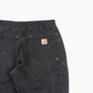 Vintage Double Knee Carpenter Pants - Black - 32/30