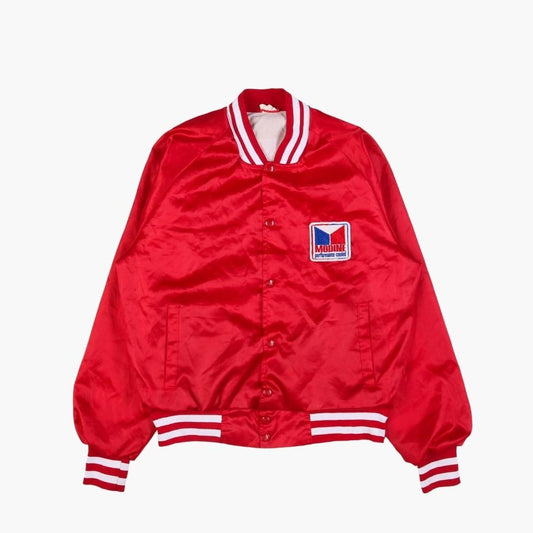 Vintage 'Modine' Satin Bomber Jacket - American Madness