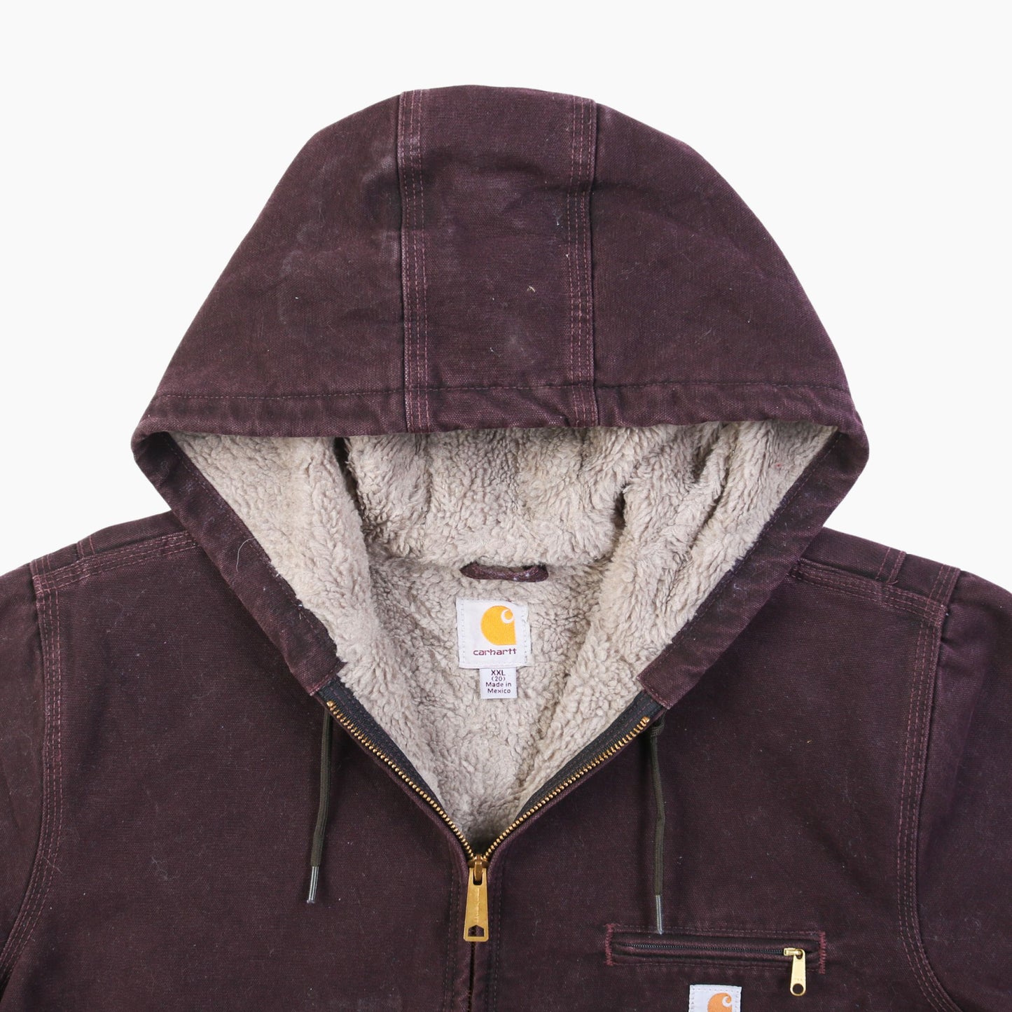 Active Hooded Jacket - Washed Purple