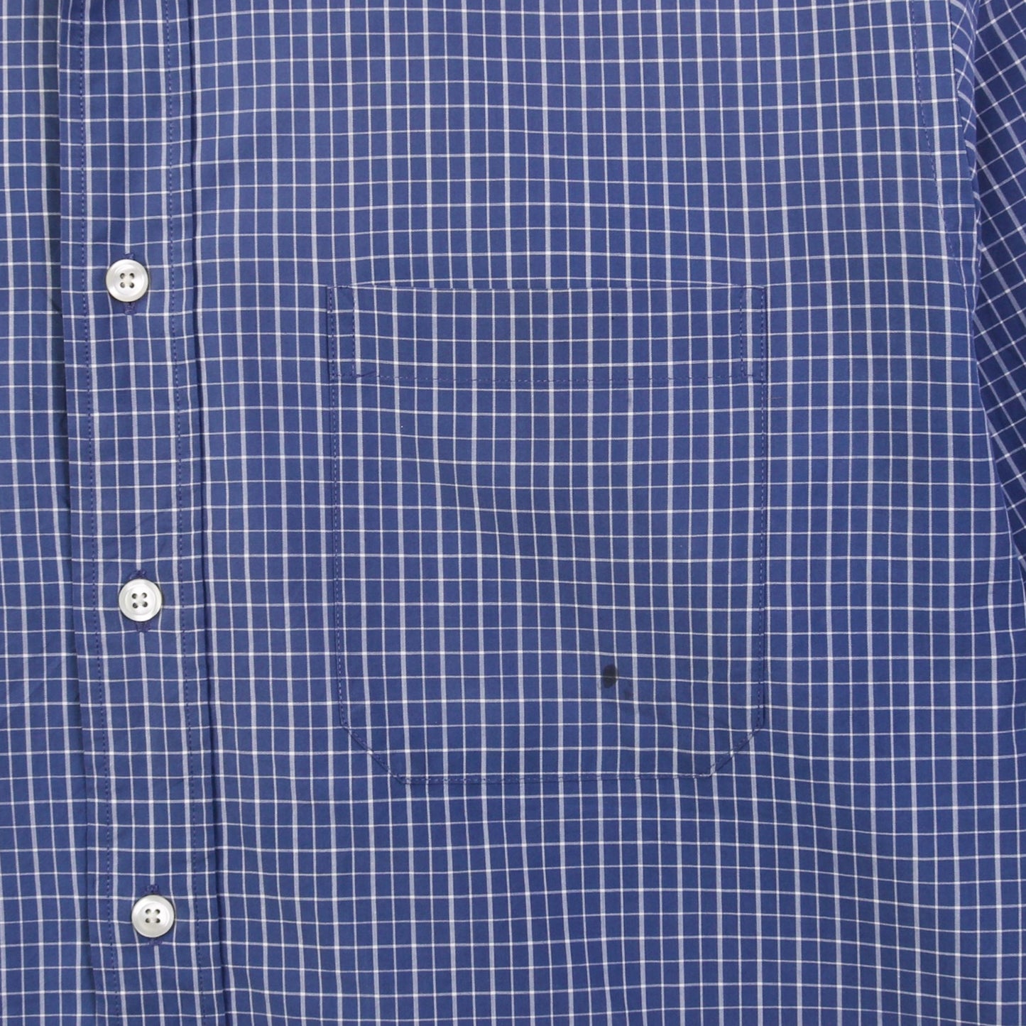 Vintage Shirt - Blue Mini Check - American Madness