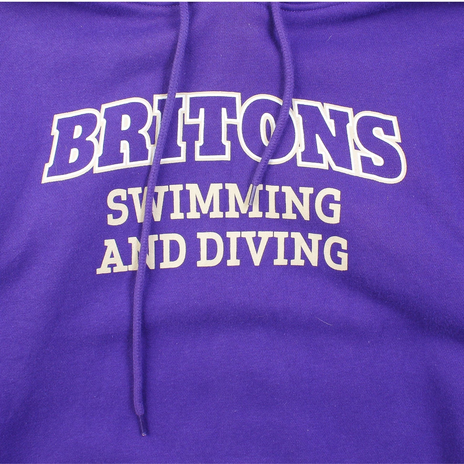 Vintage 'Britons Swimming and Diving' Graphic Hooded Sweatshirt - American Madness