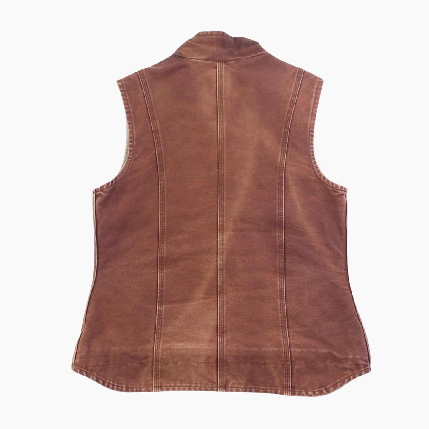 Lined Vest - Brown