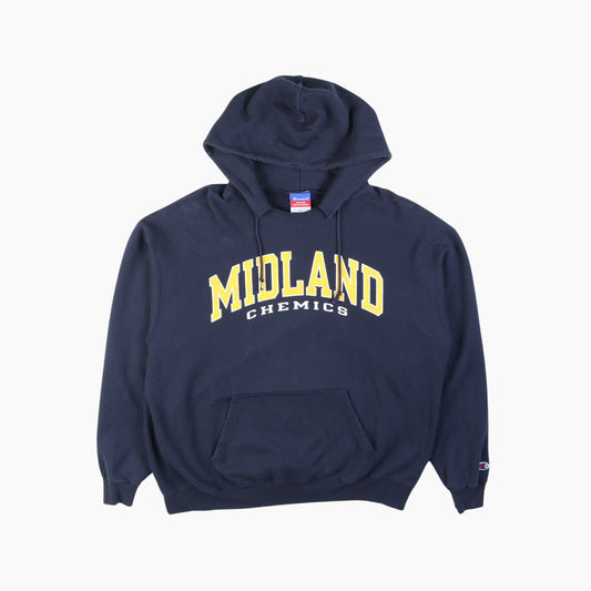 Vintage 'Midland' Champion Hooded Sweatshirt - American Madness