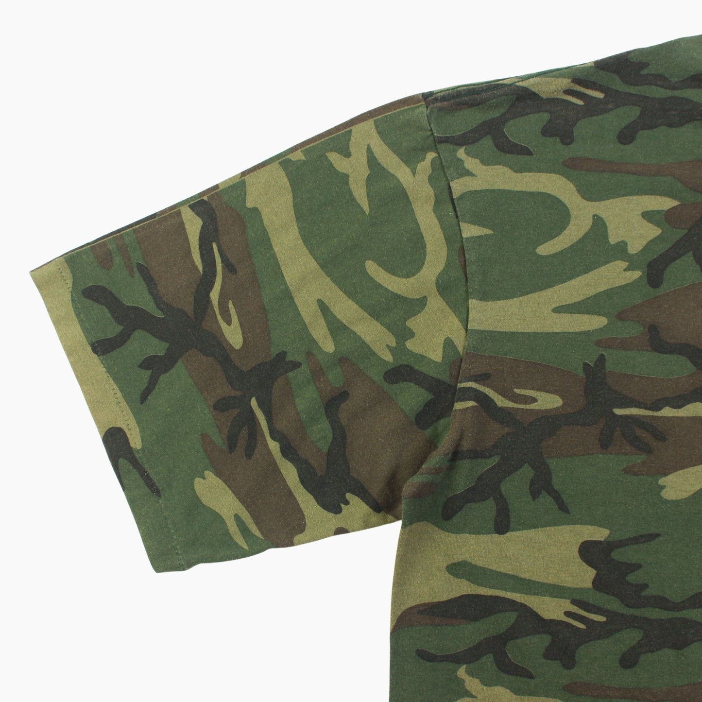 Vintage 'Woodland Camo' All Over Print T-Shirt