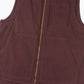 Lined Vest - Brown