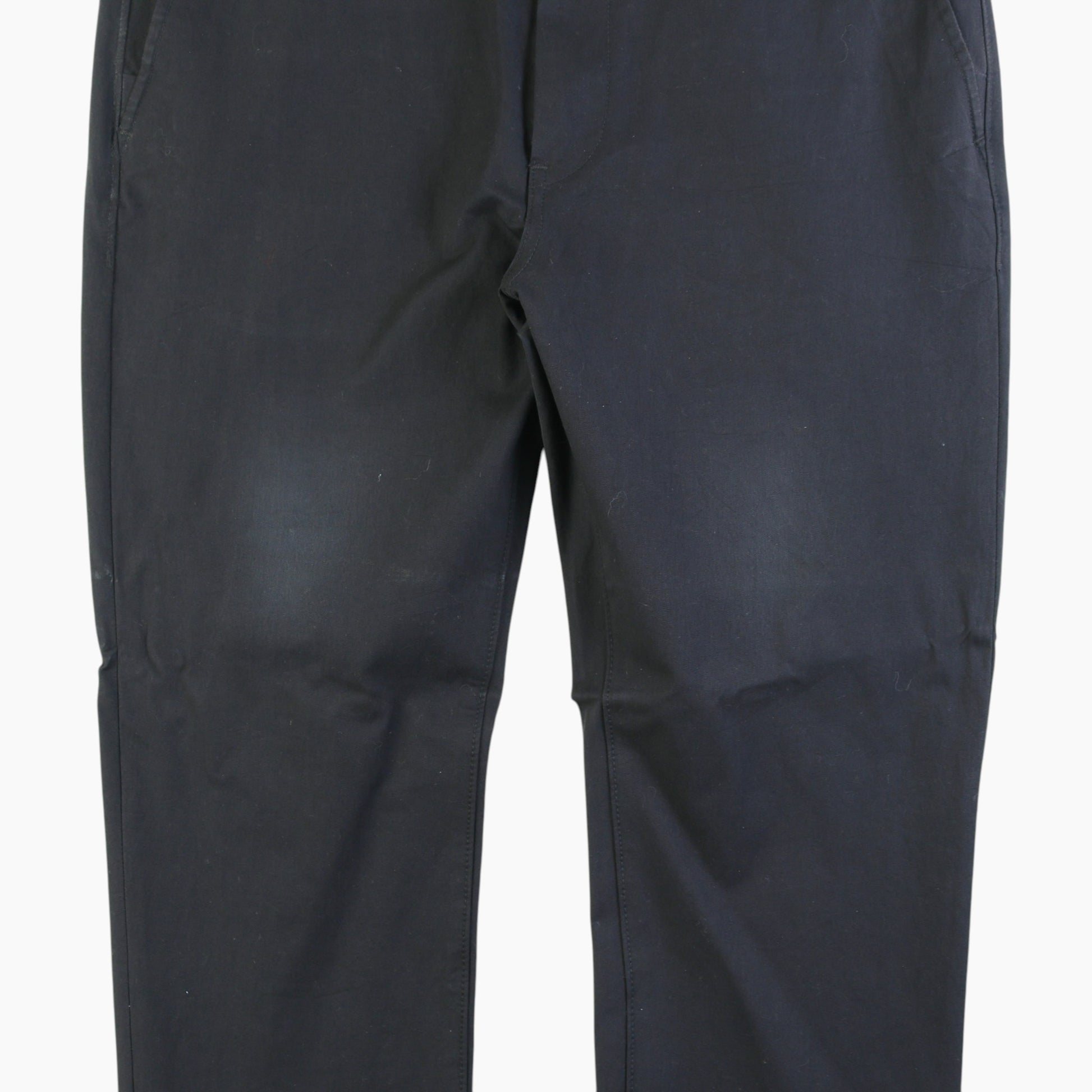 Vintage Straight Trousers - Black 38/32