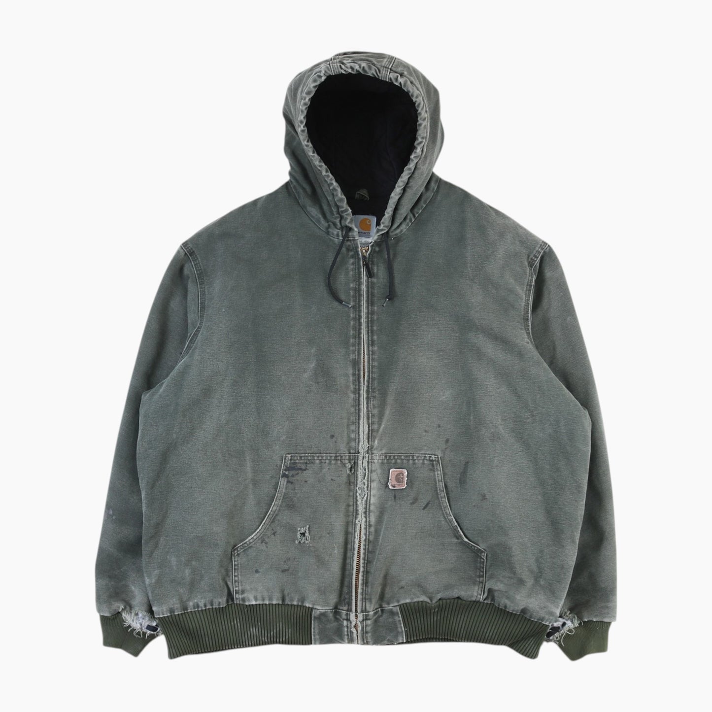Active Hooded Jacket - Green