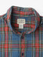 Vintage Flannel Shirt - Blue Check