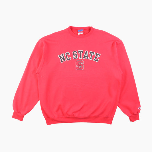 Vintage 'NC State' Champion Sweatshirt - American Madness