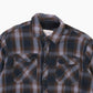 Vintage Flannel Overshirt - Grey Check