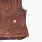 Lined Vest - Brown