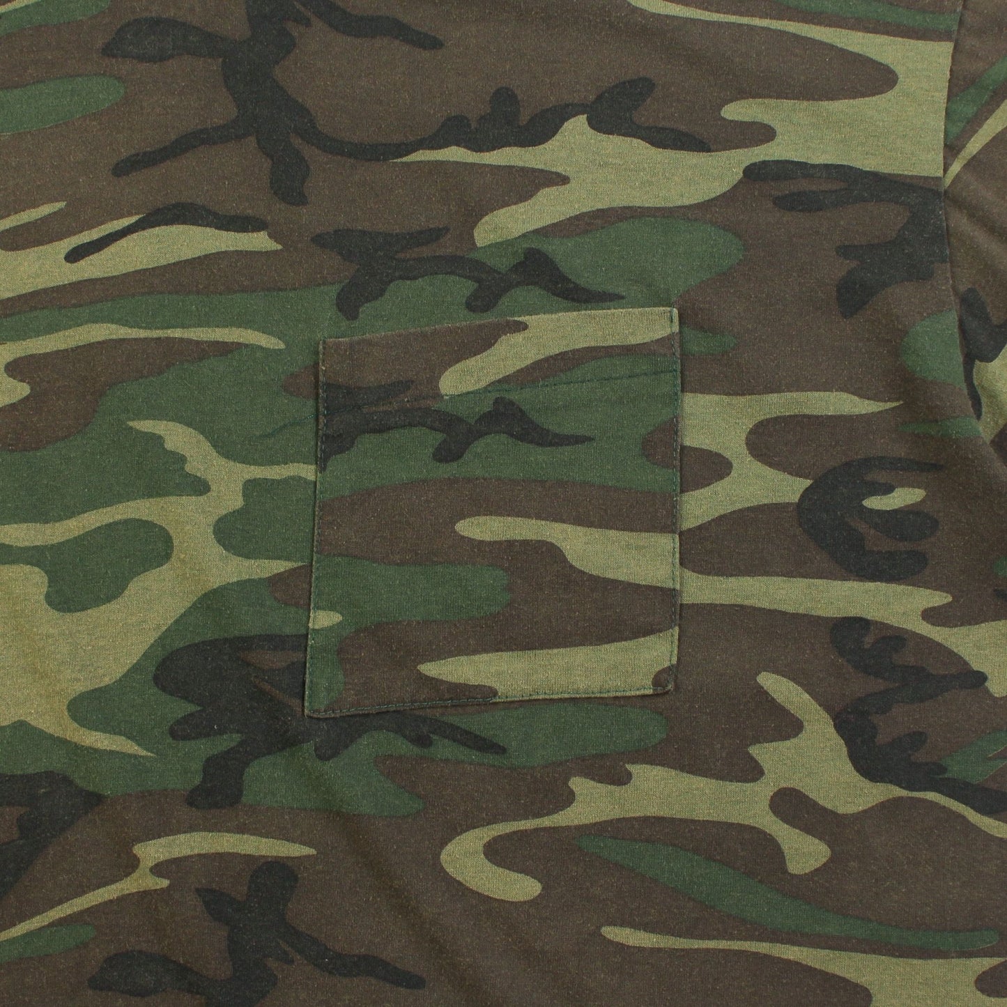 Vintage 'Woodland Camo' All Over Print T-Shirt