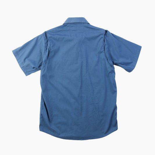 Short Sleeve Work Shirt - Blue - American Madness