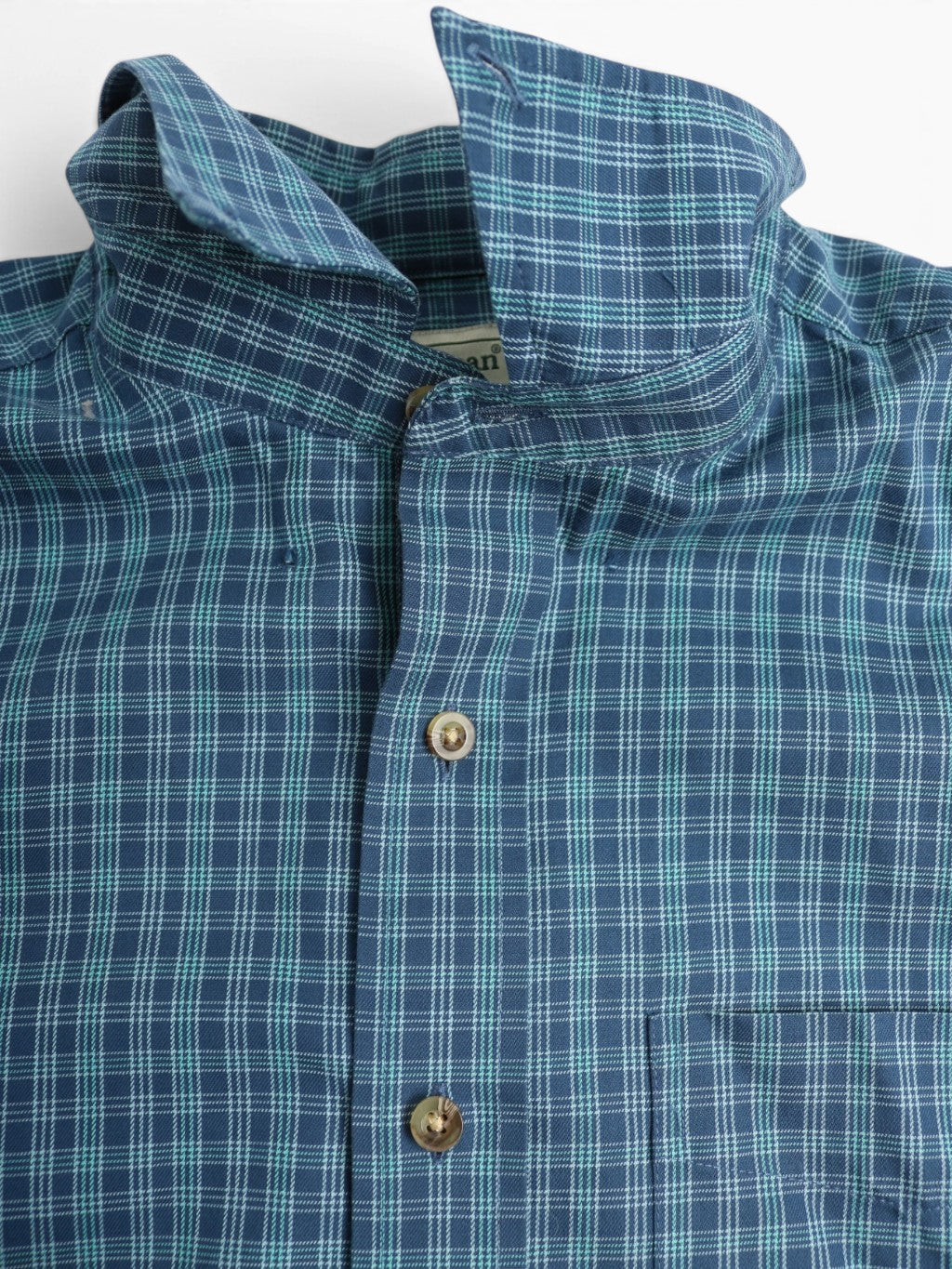 Vintage Shirt - Blue Check