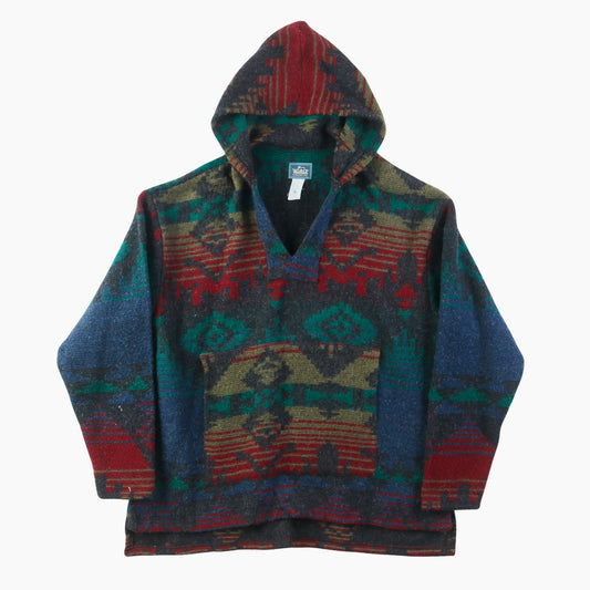 Wool Poncho - American Madness